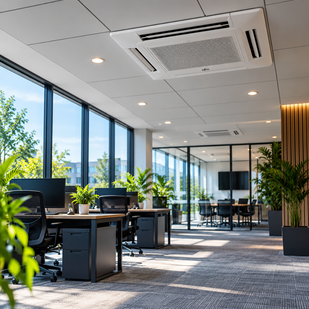 Commercial air conditioning installation in Kent