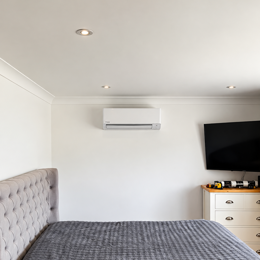 Air conditioning bedroom unit installed in Tonbridge